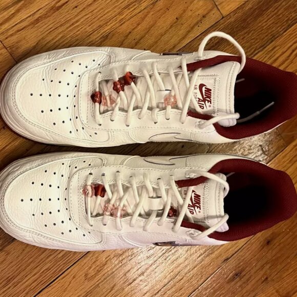 Nike Womens Nike Air Force 1 Low 'Valentines Day 2024' FZ5068-161 Size 9 - Picture 2 of 16